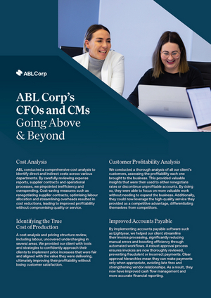 ABL – CFO Examples